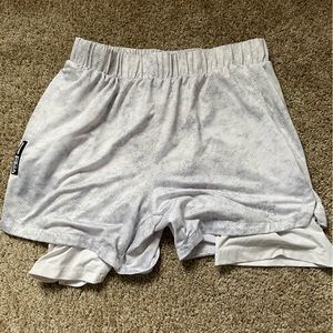 YoungLA bodybuilding running shorts w/liner sz L